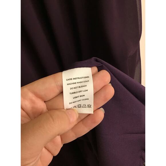 Purple Women's Formal Dress Size L NWT - Picture 4 of 5